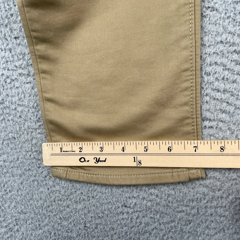 Banana Republic Travel Jean Mens 31x30 Tan Khaki Slim Fit Stretch Denim Pants